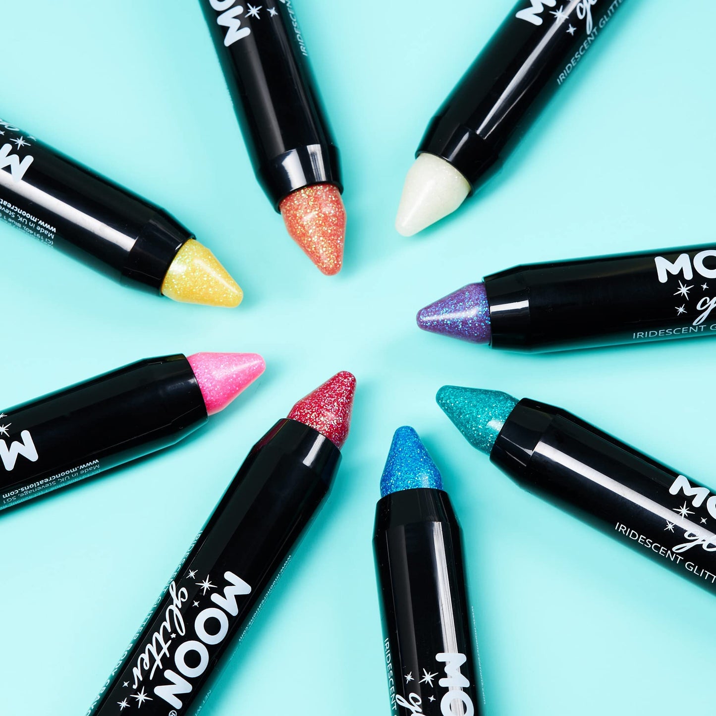 Moon Glitter Iridescent Body Crayons