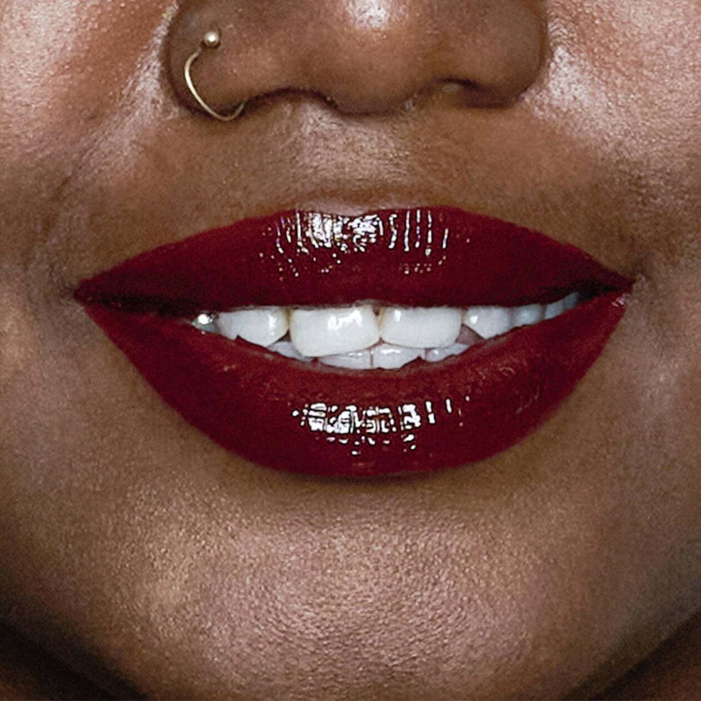 Ellis Faas Milky Lips Liquid Lipstick Fluid High Pigment Lip Color Stick Soft & Glossy Finish with Candelilla Wax Prune Seed Extract Light Texture Defines Full Cover or Stained Effect (201 Blood Red)