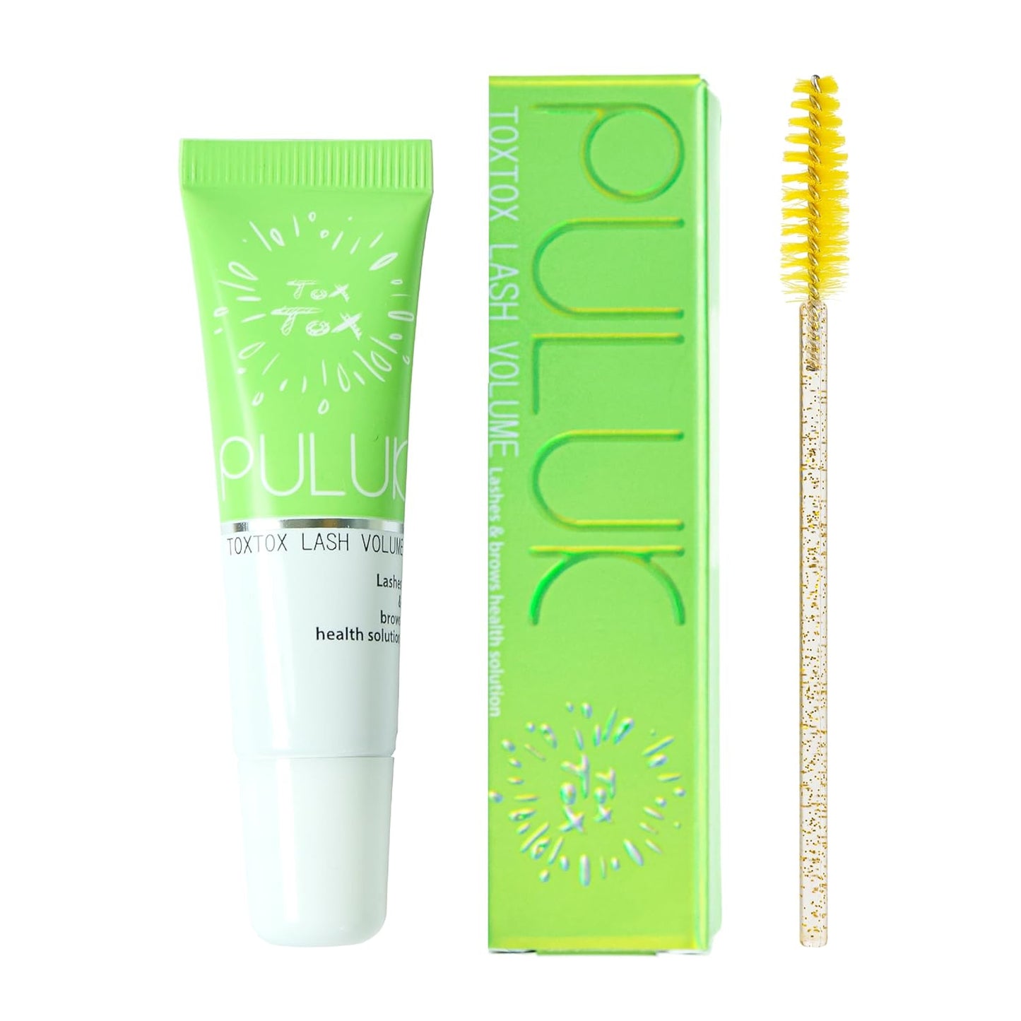 ToxTox Eyelash Growth Serum - Lashes & Brows Care Solution | 10ml (0.34 fl. oz) Lash Enhancer