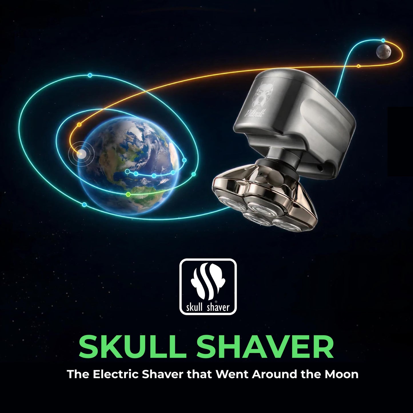 Skull Shaver Forte PRO 3 Head Replacement Blade - Hypoallergenic Stainless Steel - Faster Shaving - Contour Flexibility - Easy Maintenance