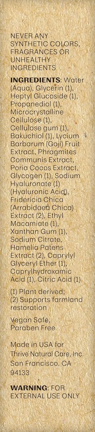 Bakuchiol Serum for Face - Healthier Retinol Alternative with Hyaluronic Acid | Collagen Boosting, Vegan Formula for Brighter, Firmer Skin