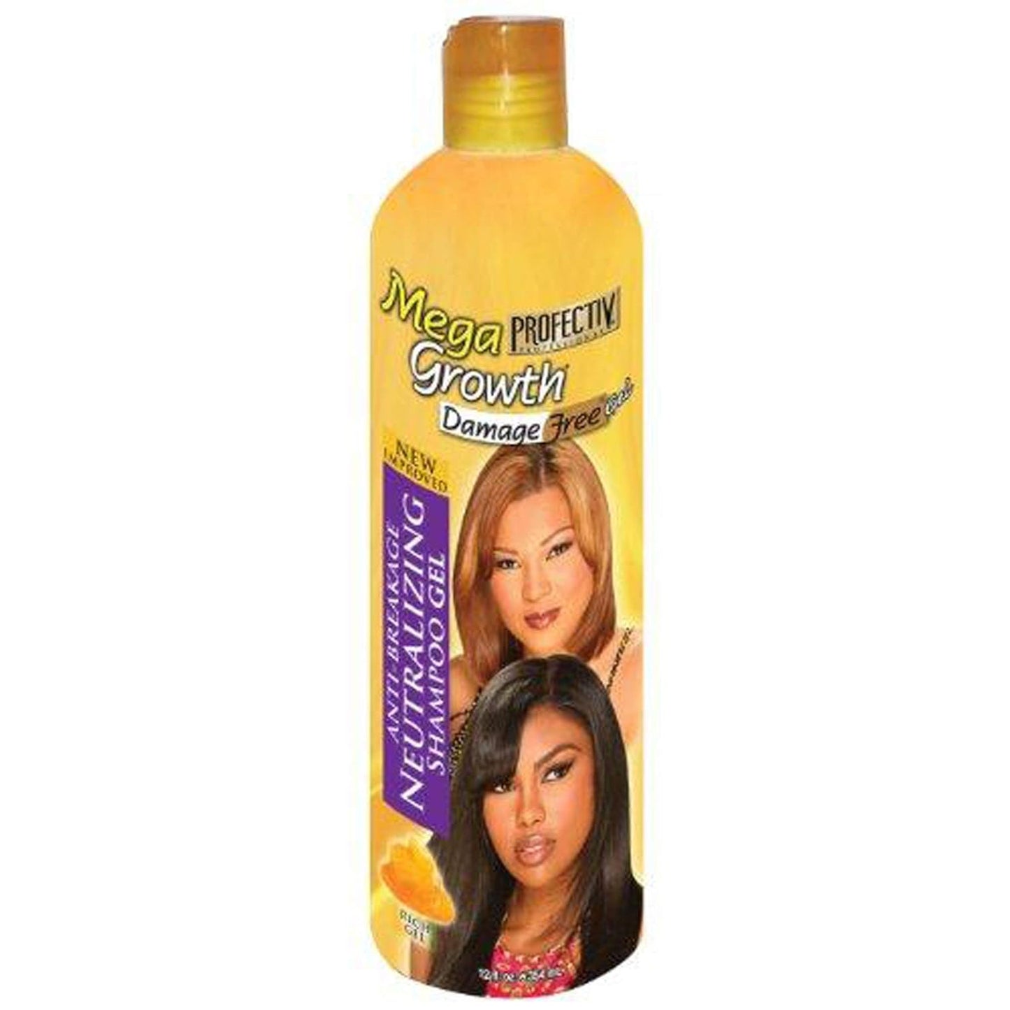 Profectiv Mega Growth Neutralizing Shampoo Gel - 12oz | Deep Cleansing Formula for Healthy Hair