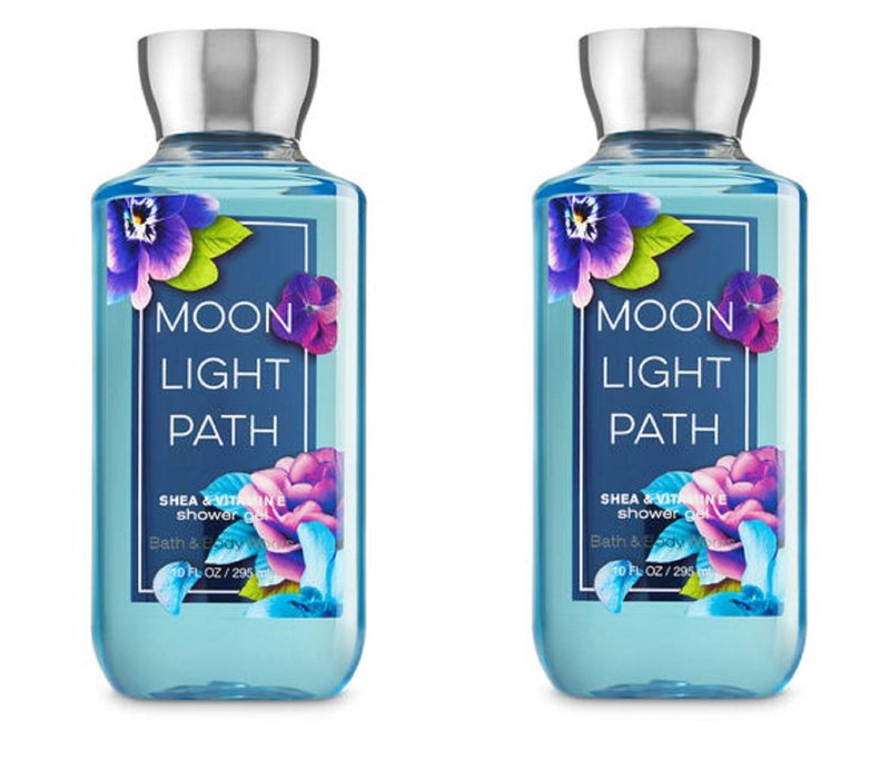 Shea Enriched Shower Gel - Moonlight Path Scent | 10 Oz, Pack of 2 - Luxurious Hydration