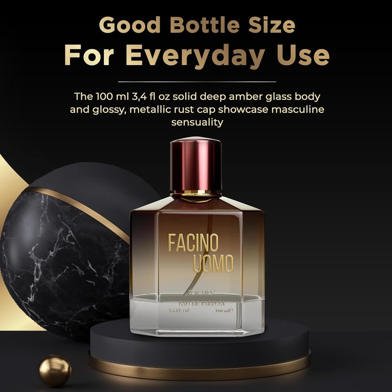 Men's Cologne Inspired by Renowned Perfume - Fresh Sea Notes, Grapefruit & Jasmine | Long-Lasting Eau De Parfum 100ml