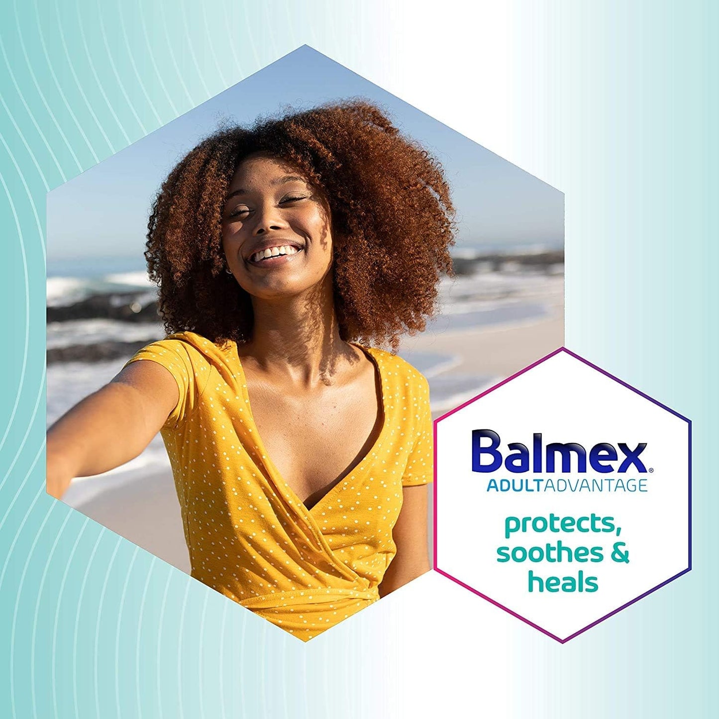 Balmex Adultadvantage Bprotected Skin Relief Cream, With Skinshield Technology, 3 Ounce