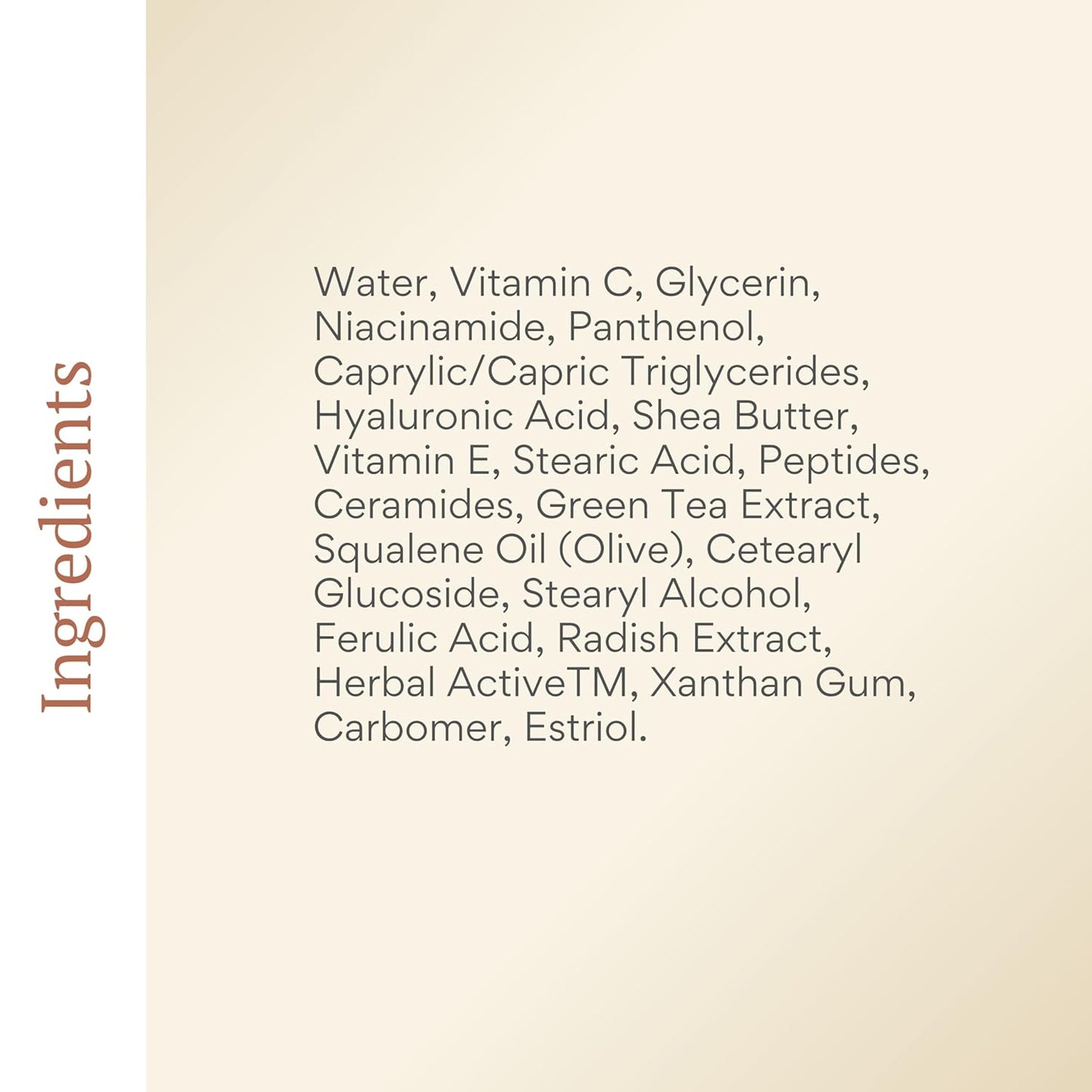 Revive Day Cream - Bioidentical E3 0.3% Face Cream with Vitamin C, Hyaluronic Acid & Peptides | 1oz for Radiant Skin