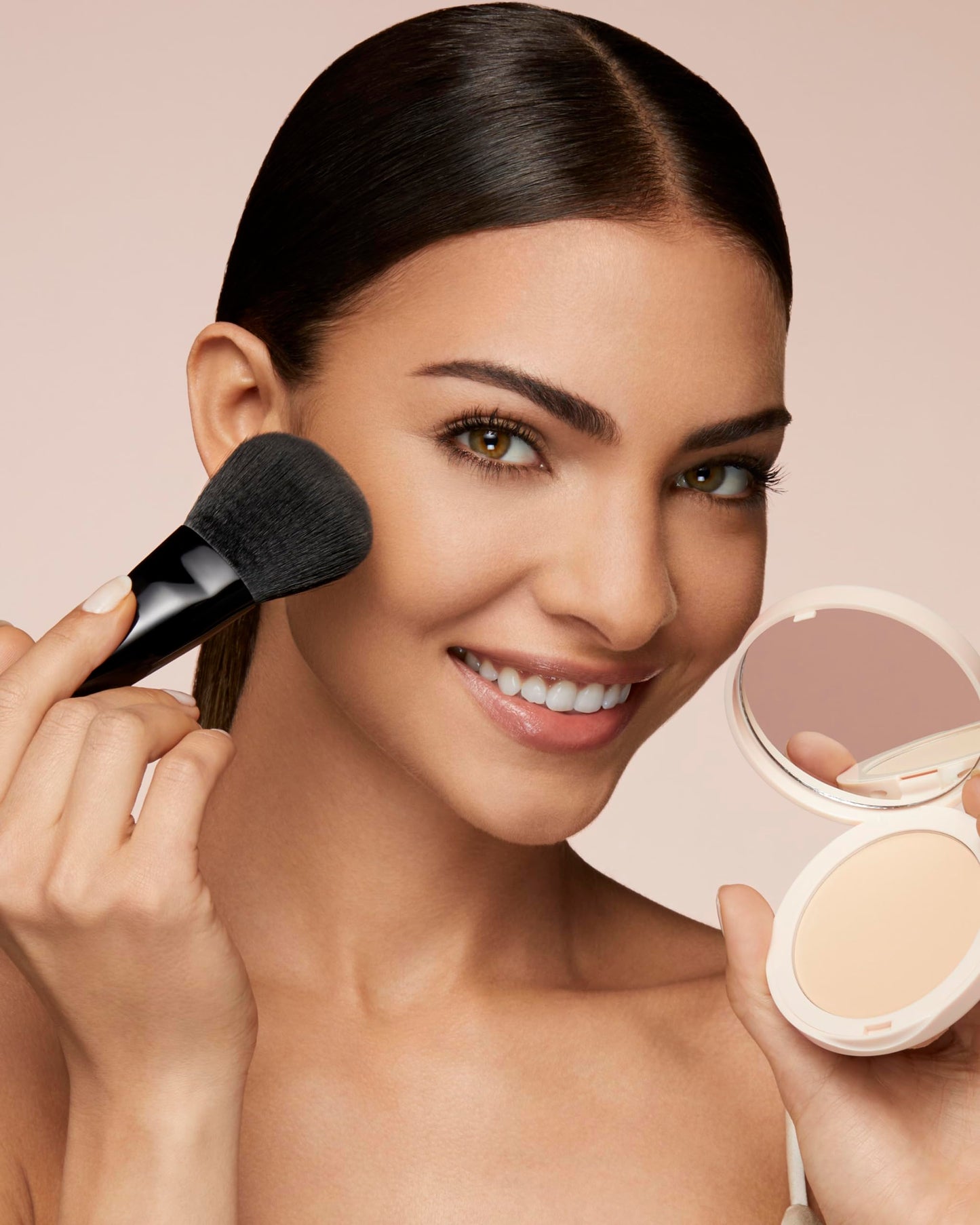 Pupa Milano Wonder Me Powder-no-Powder - Setting Powder Reduces Pores - Makes Skin Texture Smoother and Firmer - Talc Free - 020 Nude - 0.22 oz