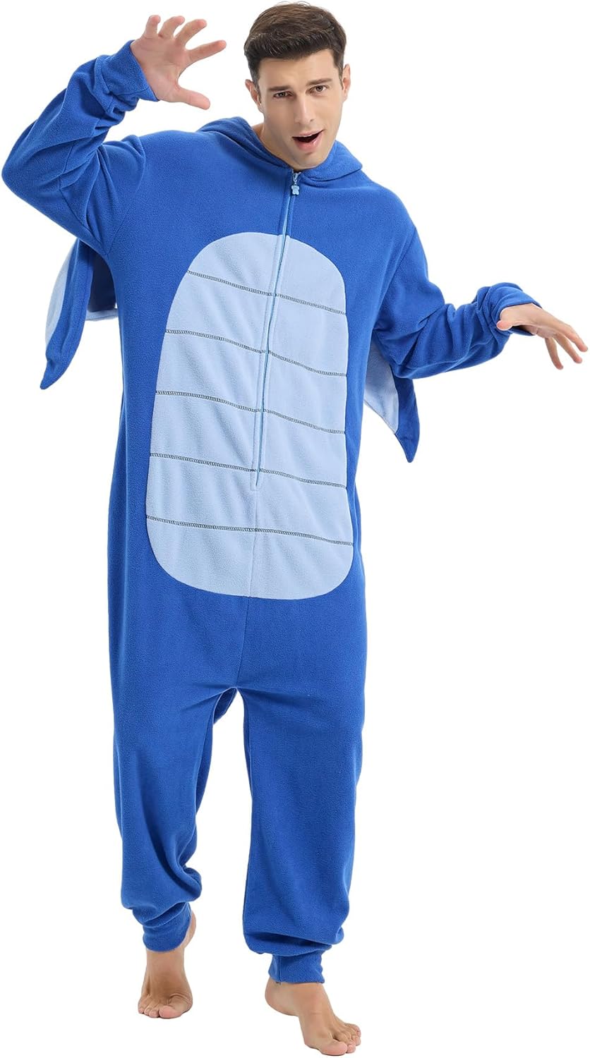 Dragon Onesie for Adults | Animal Cosplay Pajamas Jumpsuit Sleepwear - Perfect for Halloween