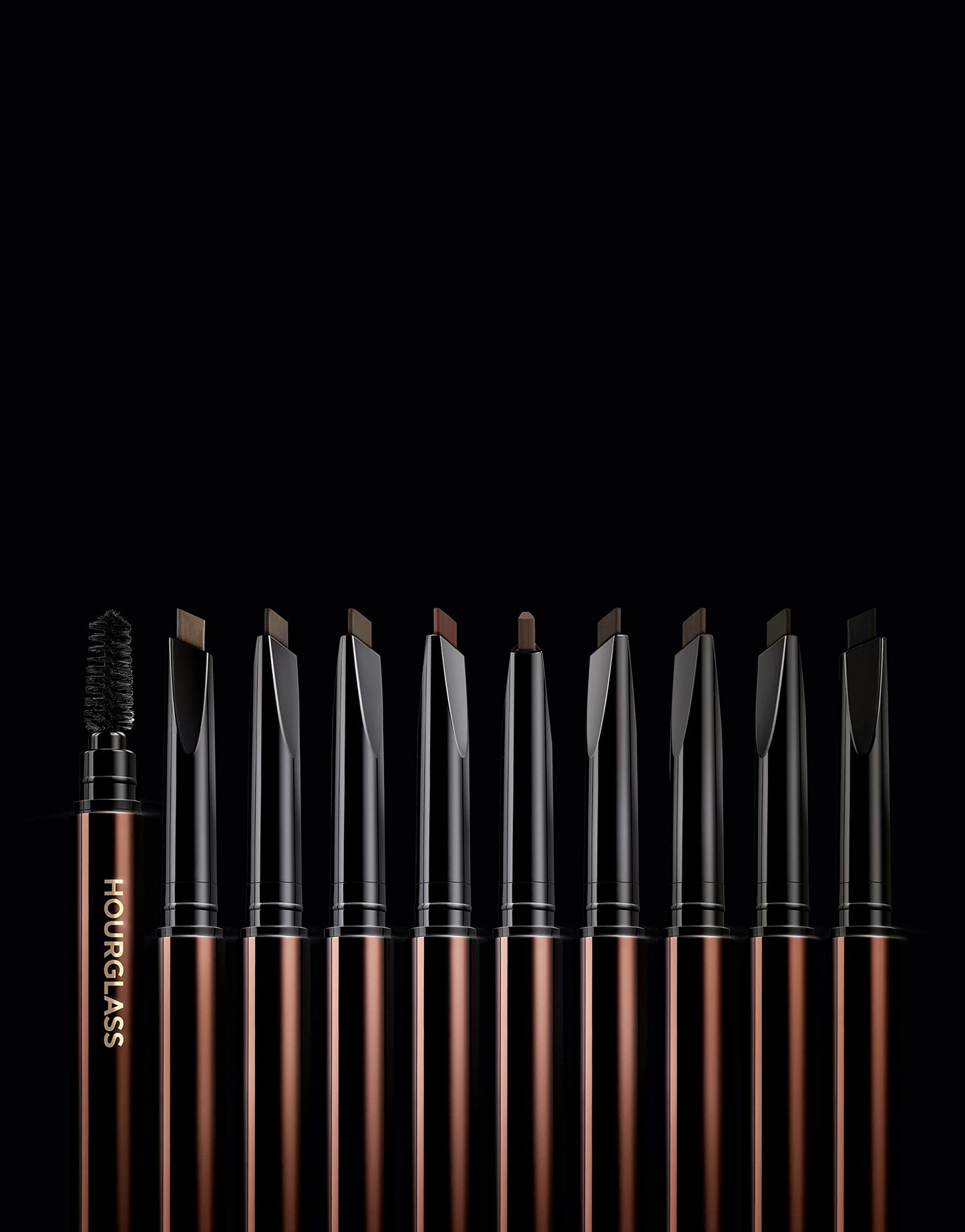 Hourglass Arch Brow Sculpting Pencil. Blonde Shade Mechanical Eyebrow Pencil for Shaping and Filling.