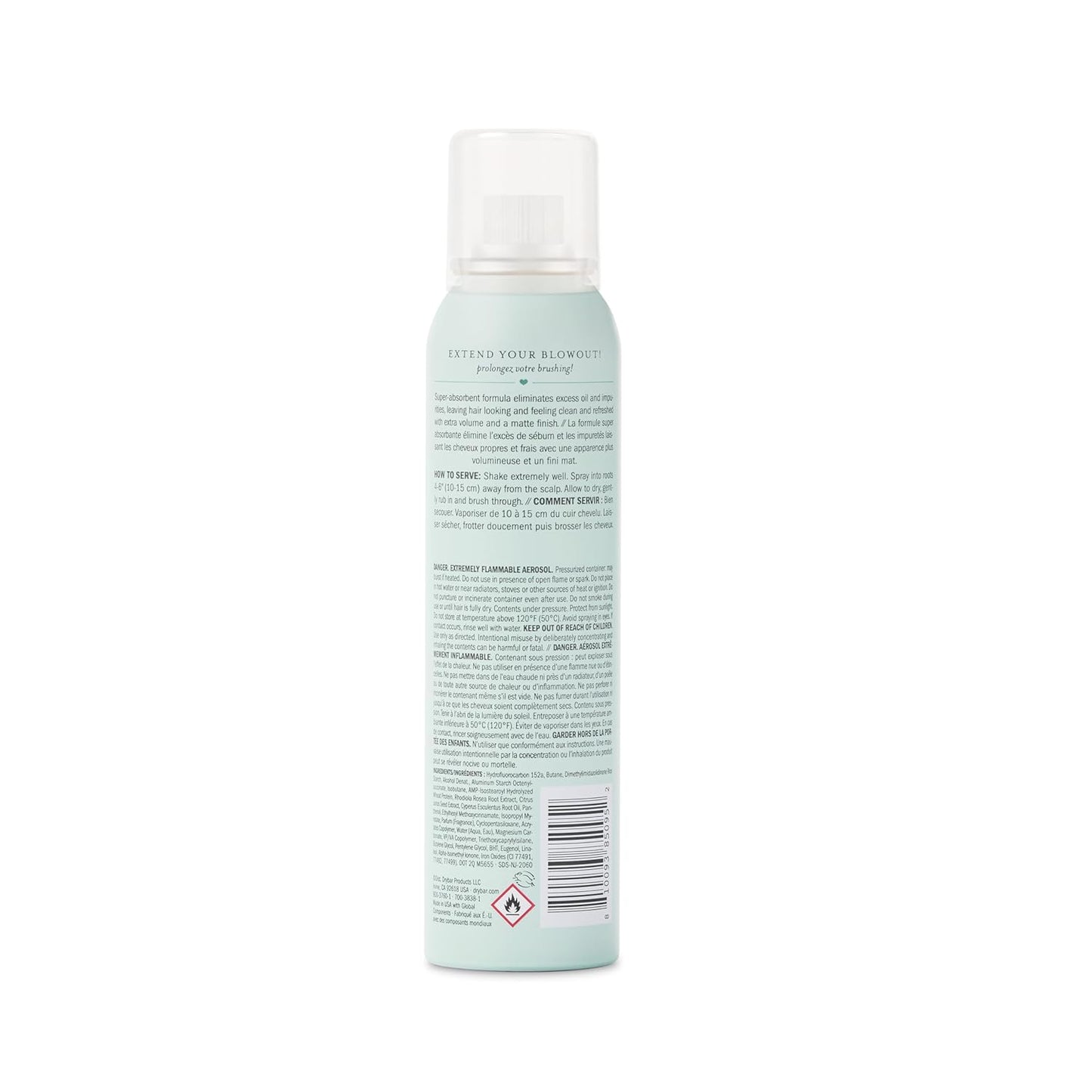 Drybar Detox Dry Shampoo Spray - Absorbs Oil & Adds Volume | For All Hair Types