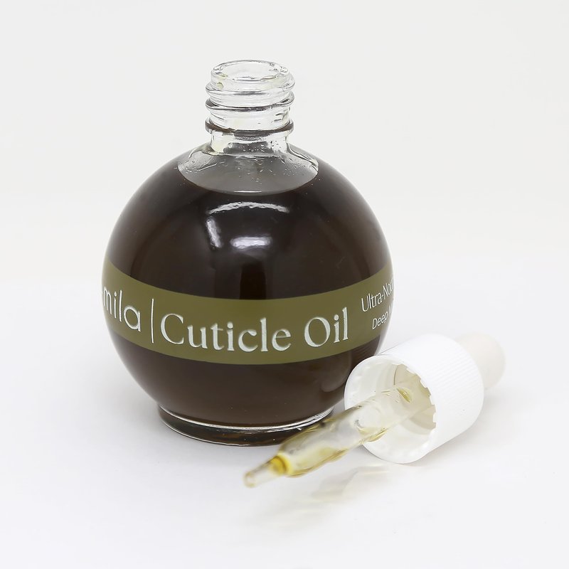 ella+mila Nail Cuticle Oil with Olive & Avocado - Deep Moisture Cuticle Oil for Nails - Intense Hydration for Dry Cuticles - Vegan Nail Care Products - 2.3 fl oz