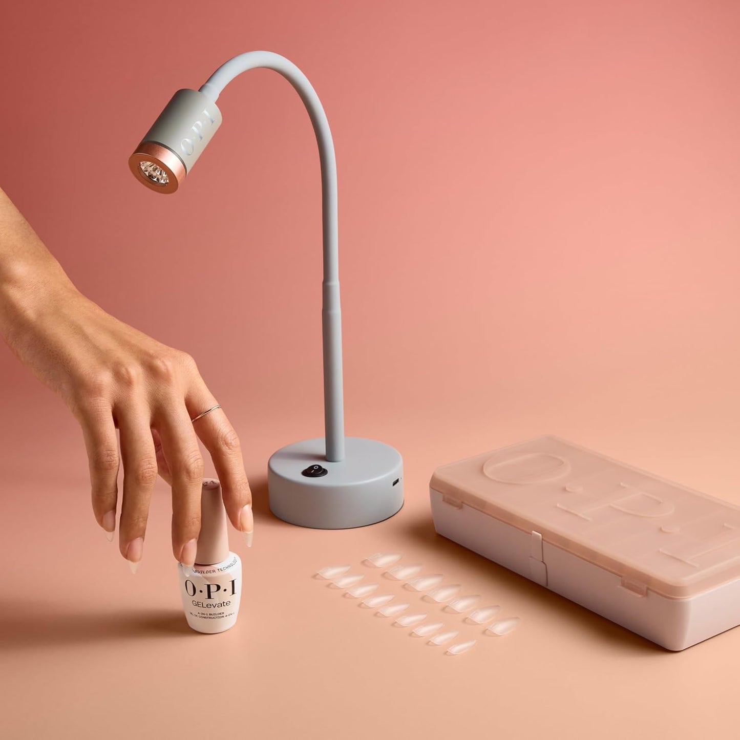 OPI Cordless Gel Lamp - Touch LED Light for Quick Curing | Lightweight & Portable Design