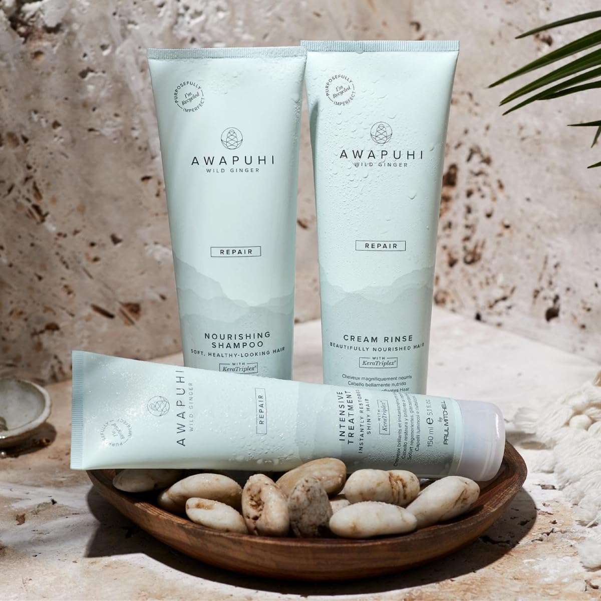 Awapuhi Wild Ginger by Paul Mitchell Cream Rinse, Detangles + Repairs, For Dry, Damaged + Color-Treated Hair, 8.5 fl. oz.
