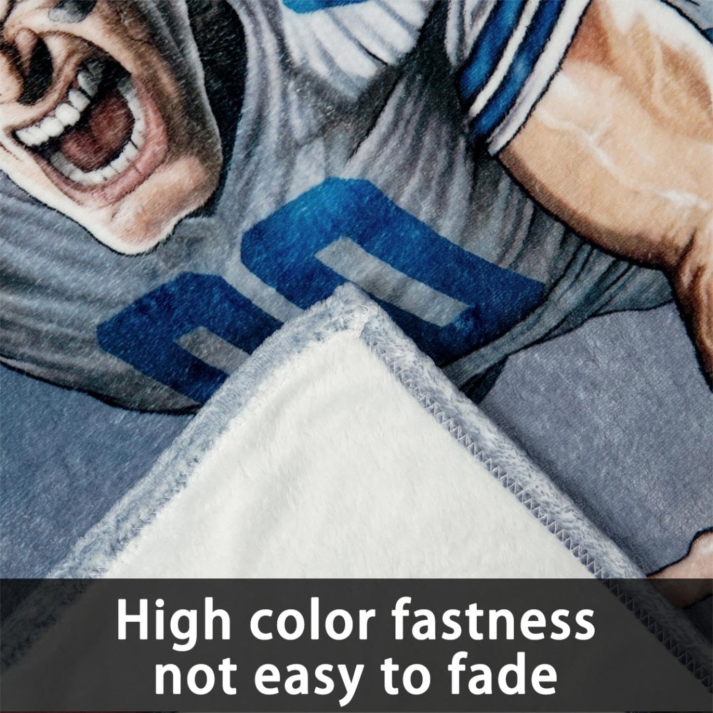 Znutrce Football Blanket Super Soft Flannel Throw Blanket Football Style Travel Blanket for Men Women Boys Kids Gifts Sofa Bed, Football Style Decor Gift 50" X 60"inch.