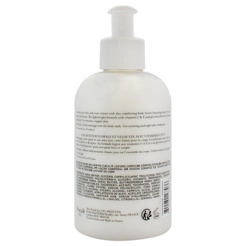 Rose Morning Body Lotion by Fresh for Women - 10 oz Body Lotion