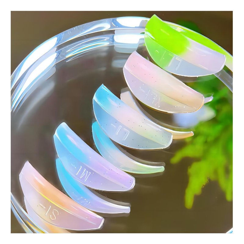 Galaxy Lash Lift Shields - C Curl Natural Curl Lamination Roller Soft Silicone Perm Rod Gel Lash Perming Pad Set for Lift and Tint
