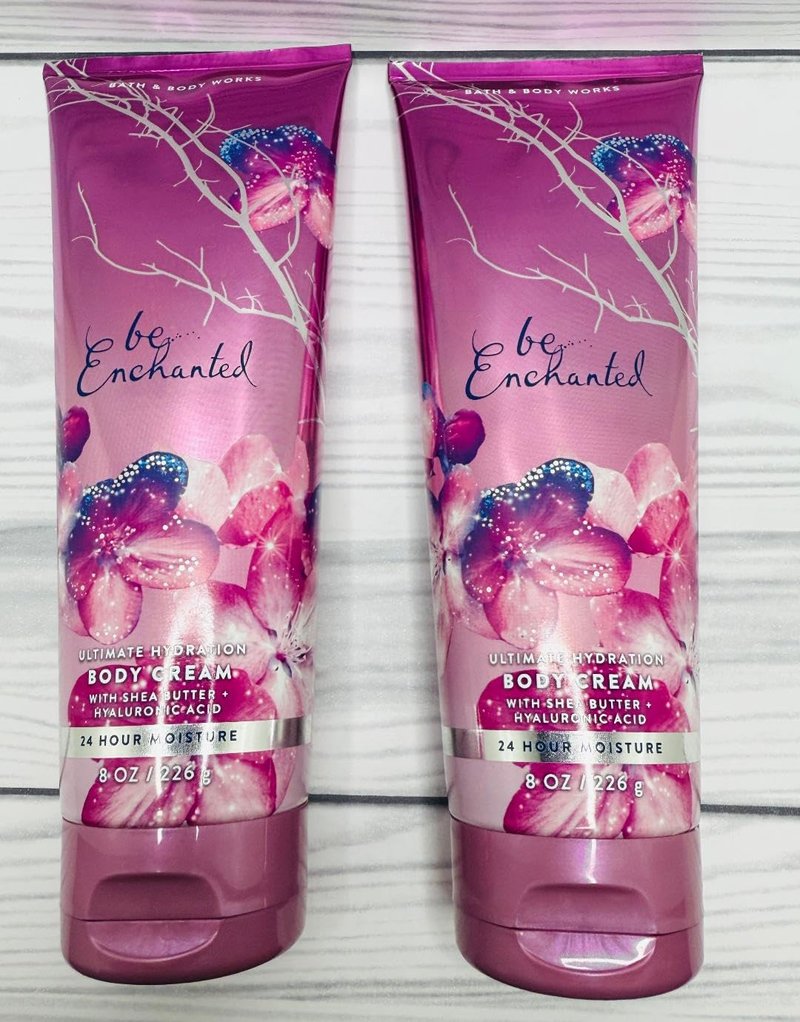 Bath & Body Works Be Enchanted Ultimate Hydration Body Cream 8 Ounces Pack of 2
