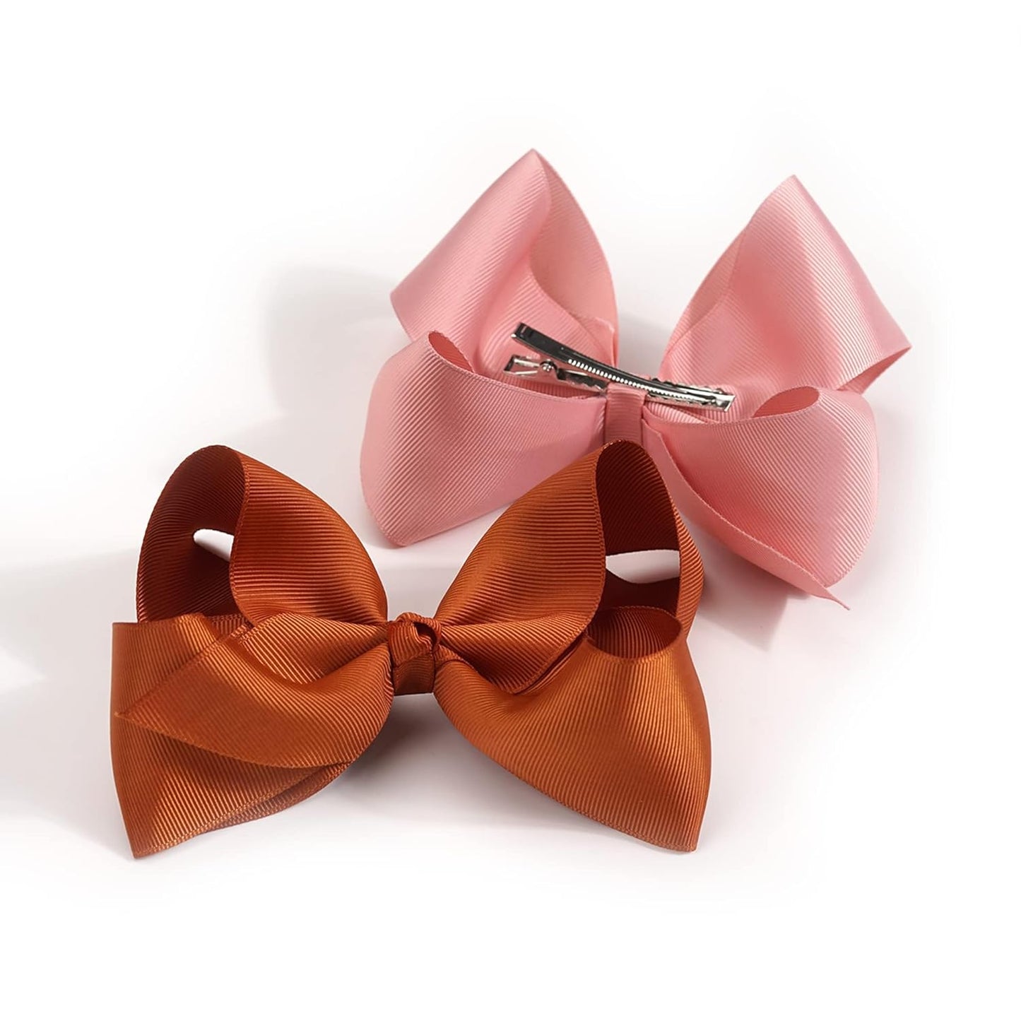 40Pcs 3 inch Hair Bows for Girls Grosgrain Ribbon Toddler Back to School Hair Accessories with Alligator Clips for Baby Girls Kids in Pairs