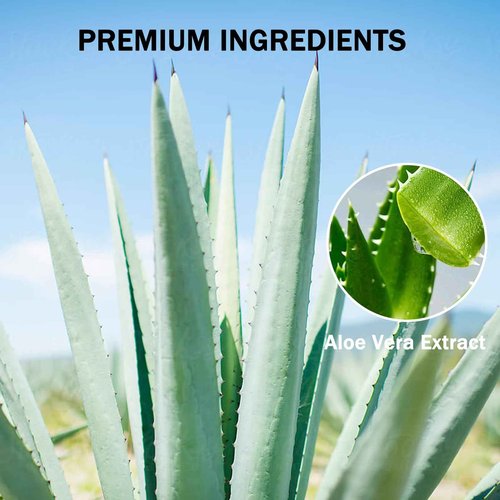 WENJLYJ 16PCS Travel Size Aloe Vera Gel,Soothing After Sun Lotion for Face and Body,Organic Hydrating Aloe Vera Gel for After Sun Care,Instant Cooling,Refreshing Face Moisturizer Set, 1.05 Oz