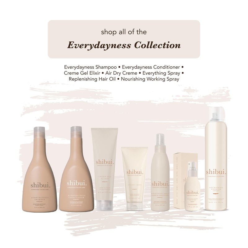 Shibui Nourishing Working Spray, Buildable Hold & Shine, Color-Safe, Vegan & Sulfate-Free, 10 Fl Oz