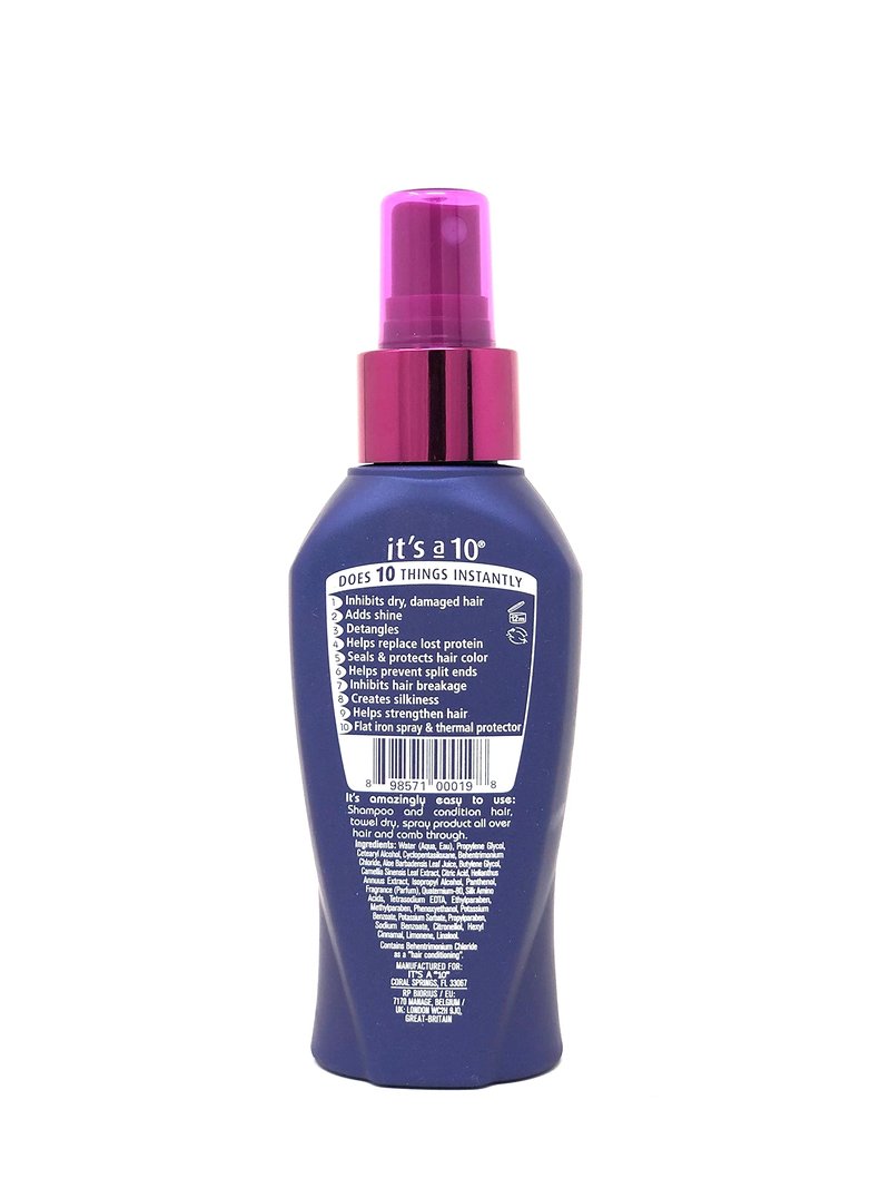 It's a 10 Haircare Miracle Leave-In product, 4 fl. oz (4 Fl Oz (Pack of 3))