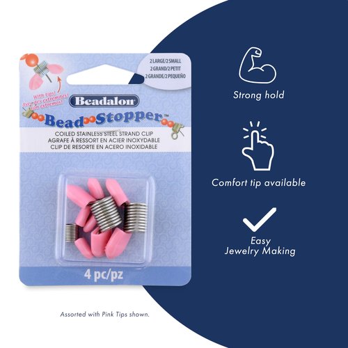 Beadalon Bead Stopper, Small, 8 pc