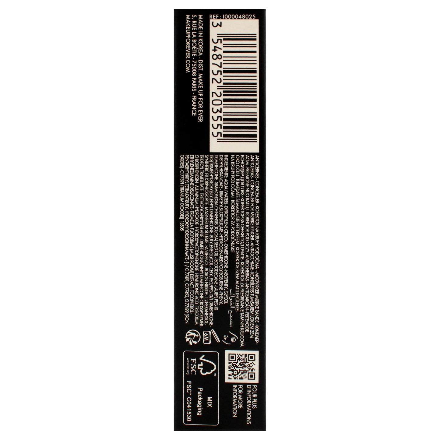 HD Skin Concealer - 2.5N Desert by Make Up For Ever for Women - 0.16 oz Concealer
