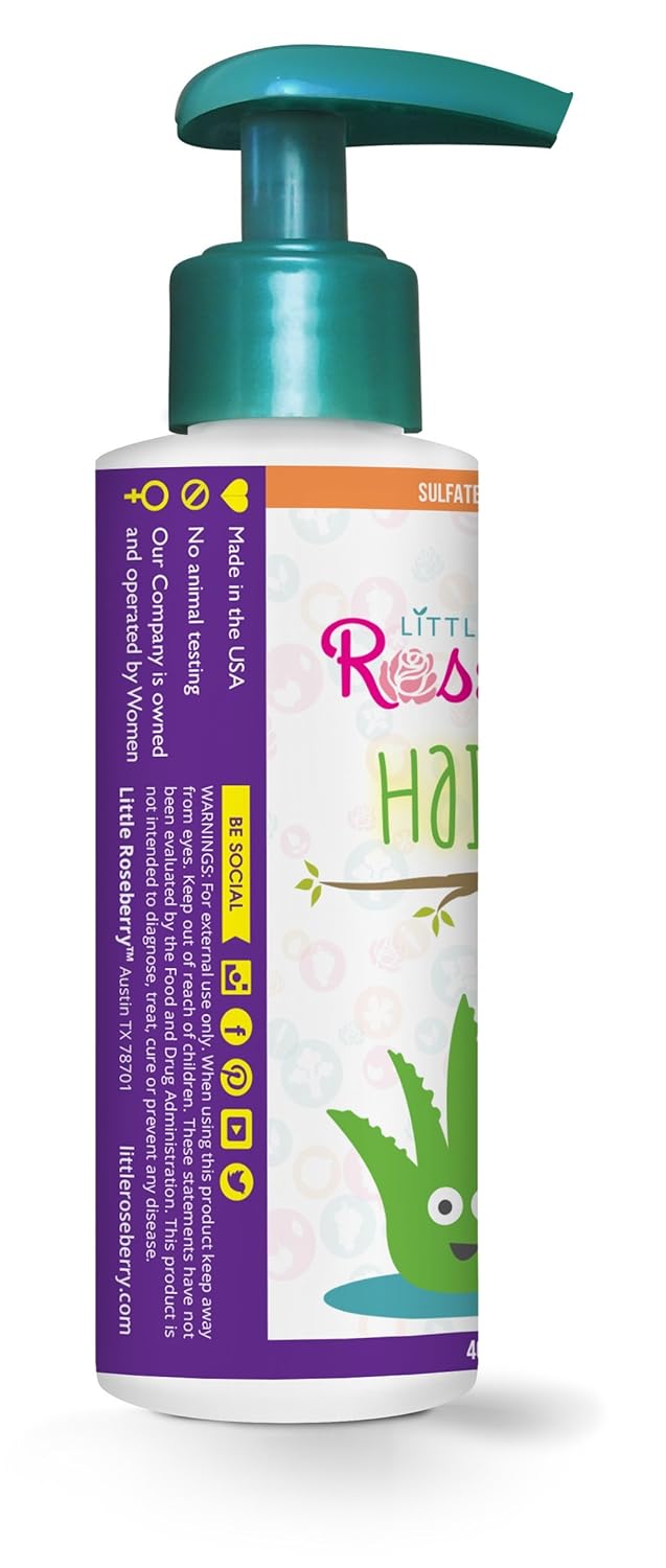 Hair Gel for Kids - Light Hold, Chemical-Free Formula with Organic Aloe Vera & Vitamins | Safe for All Ages