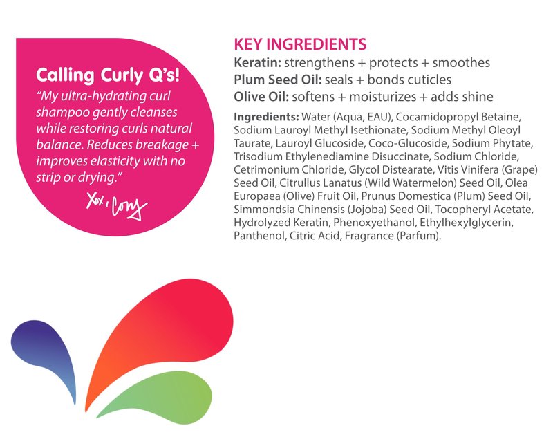 SoCozy Curl Shampoo | For Kids Hair | Ultra-Hydrating Cleanser | No Parabens, Sulfates, Synthetic Colors or Dyes, Sweet-Crème, 10.5 Fl Oz