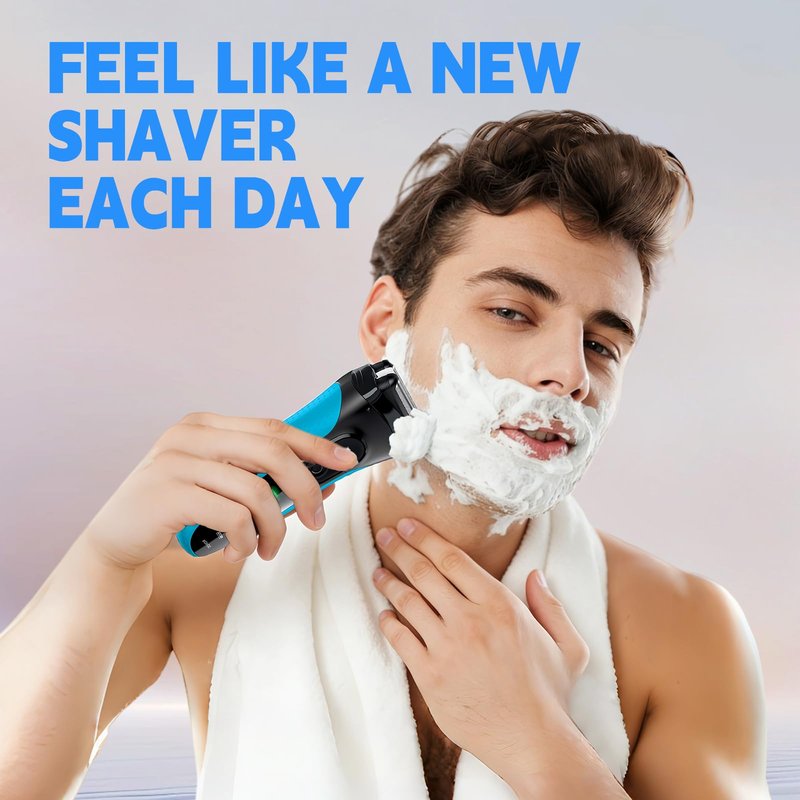 5Pack 32B s3 Replacement Head – Series 3 Shaver Head Compatible with Braun 3040s, 3080s-4, 370cc, 3070cc, 3000s, 3010, 3090cc & More – Wet and Dry Electric Razor Replacement Heads