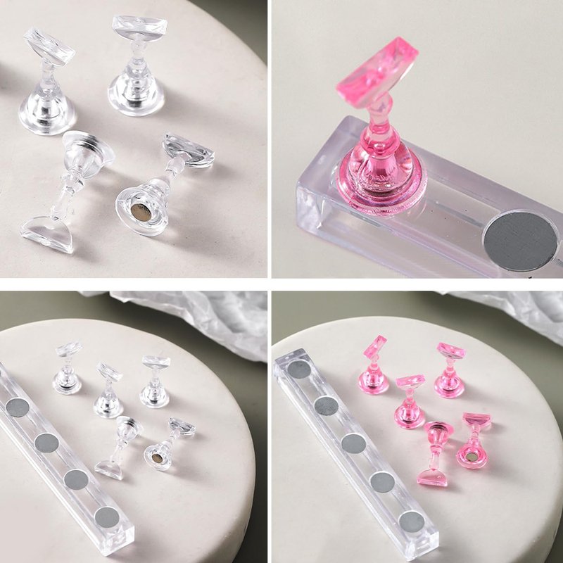 Nail Art Tools, Nail Brush, 15 PCS Nail Art Brushes, Resin Nail Art Palette,5 PCS Nail Dotting Tool,2 Sets Nail Stand,Nail Tools, Nail Design Tools for Nail Art DIY