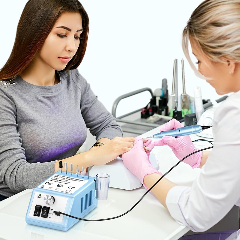 Subay Professional Nail Drill Electric File 20000RPM for Acrylic Nails, Gel Nail, Nail Art Polisher, Manicure Pedicure Tools for Salon Home