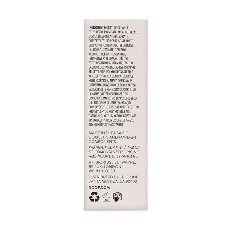 goop Beauty Glow Skin Highlighter Stick | Multi-Use Highlighter with Pearlescent Glow | Amino Acid & Micropearl Blend | Makeup and Skincare | Aura: Champagne Gold | 0.28 oz