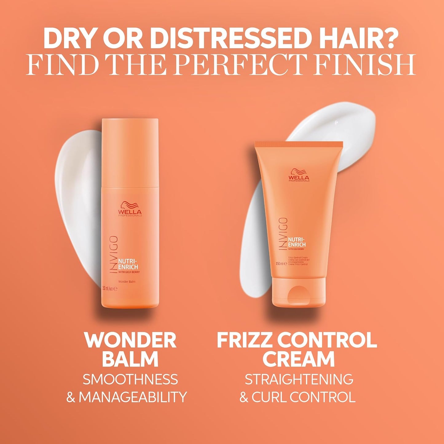 Wella Professionals Invigo Nutri-Enrich Shampoo - Deep Nourishing for Dry & Damaged Hair | 33.8 oz