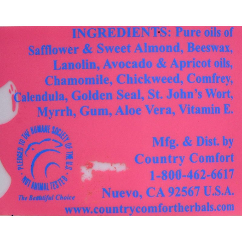 Country Comfort Baby Cream - 2 oz (Pack of 2)