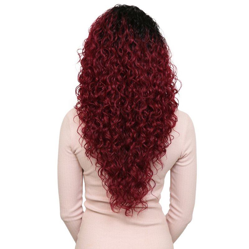 Sensationnel Instant Boutique Bundles Wig - Deep Synthetic Natural Looking Volume (1B OFFBLACK)