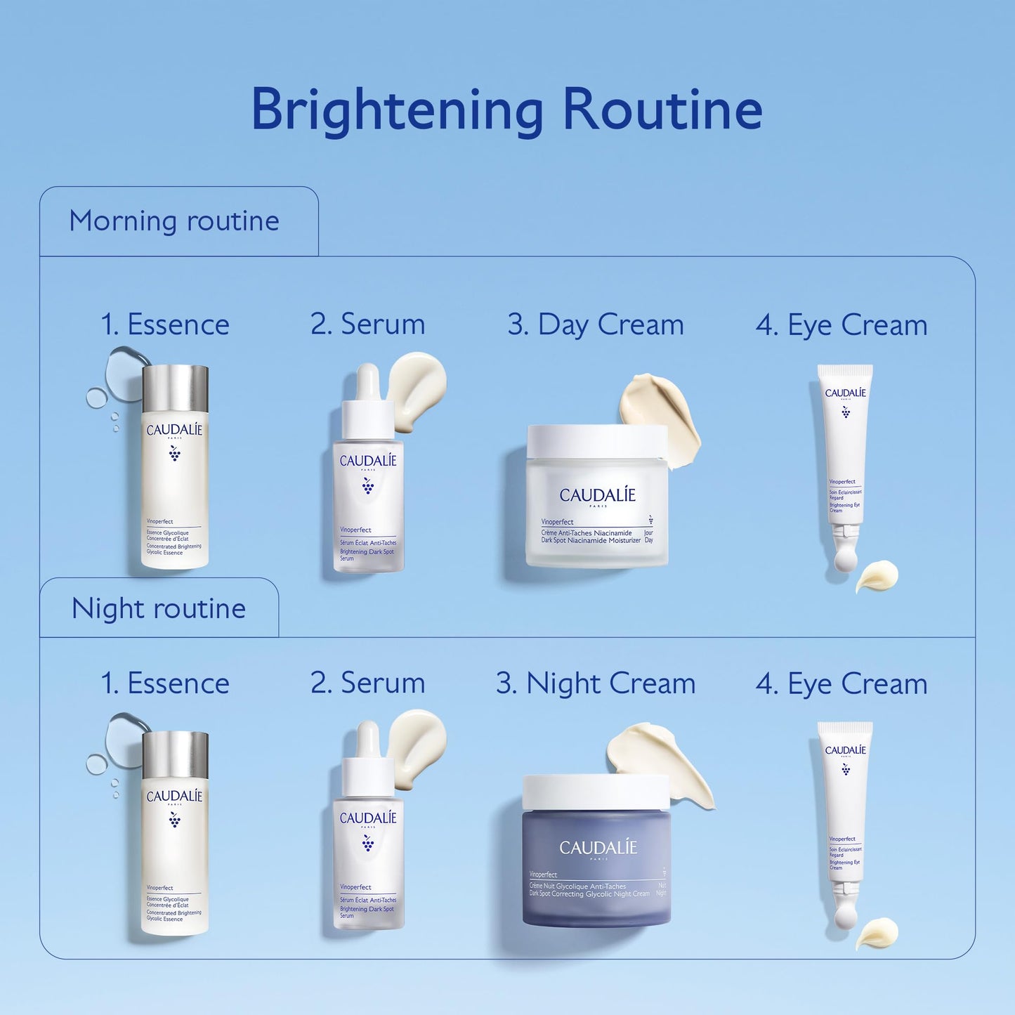 Caudalie Vinoperfect Dark Circle Brightening Caffeine Eye Cream with Niacinamide, Fragrance Free - 15 mL