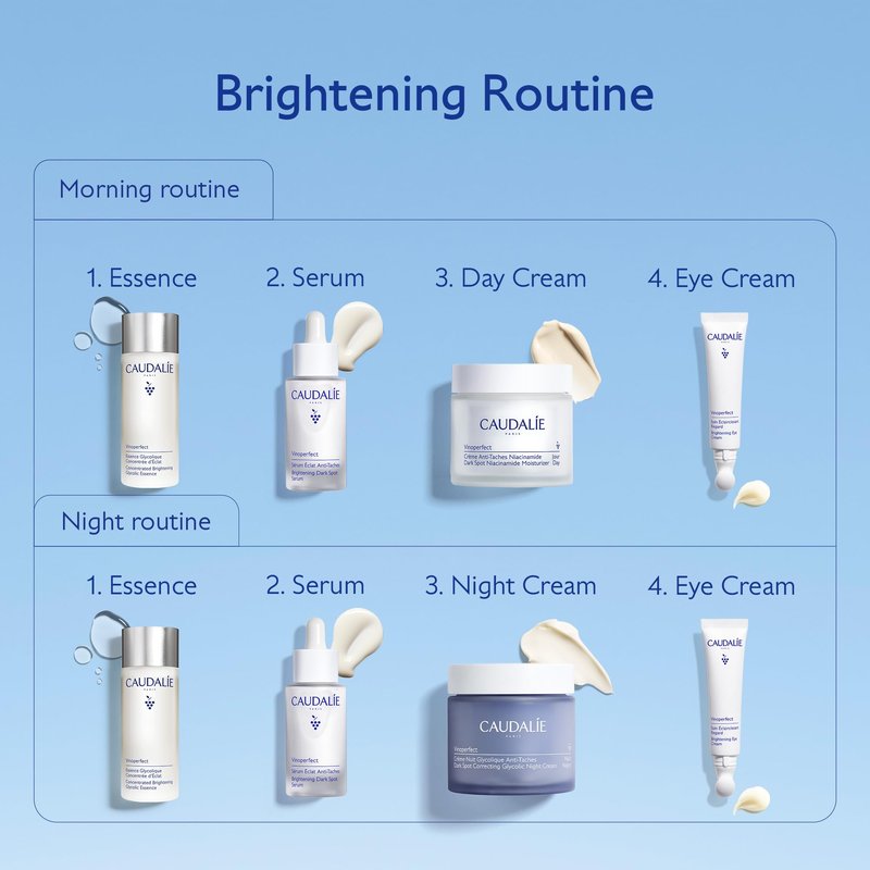 Caudalie Vinoperfect Dark Circle Brightening Caffeine Eye Cream with Niacinamide, Fragrance Free - 15 mL