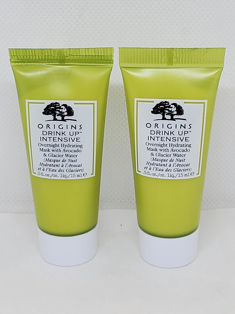 Set of Two: Origins Drink up Intensive Overnight Mask 15 Ml/0.5 Oz