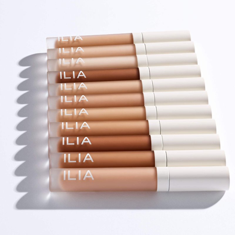 ILIA - True Skin Serum Concealer | Non-Comedogenic, Cruelty-Free, Vegan, Safe For Sensitive Skin, Reduces Appearance of Dark Circles + Blemishes (Chicory SC1, 0.16 oz | 5 ml)