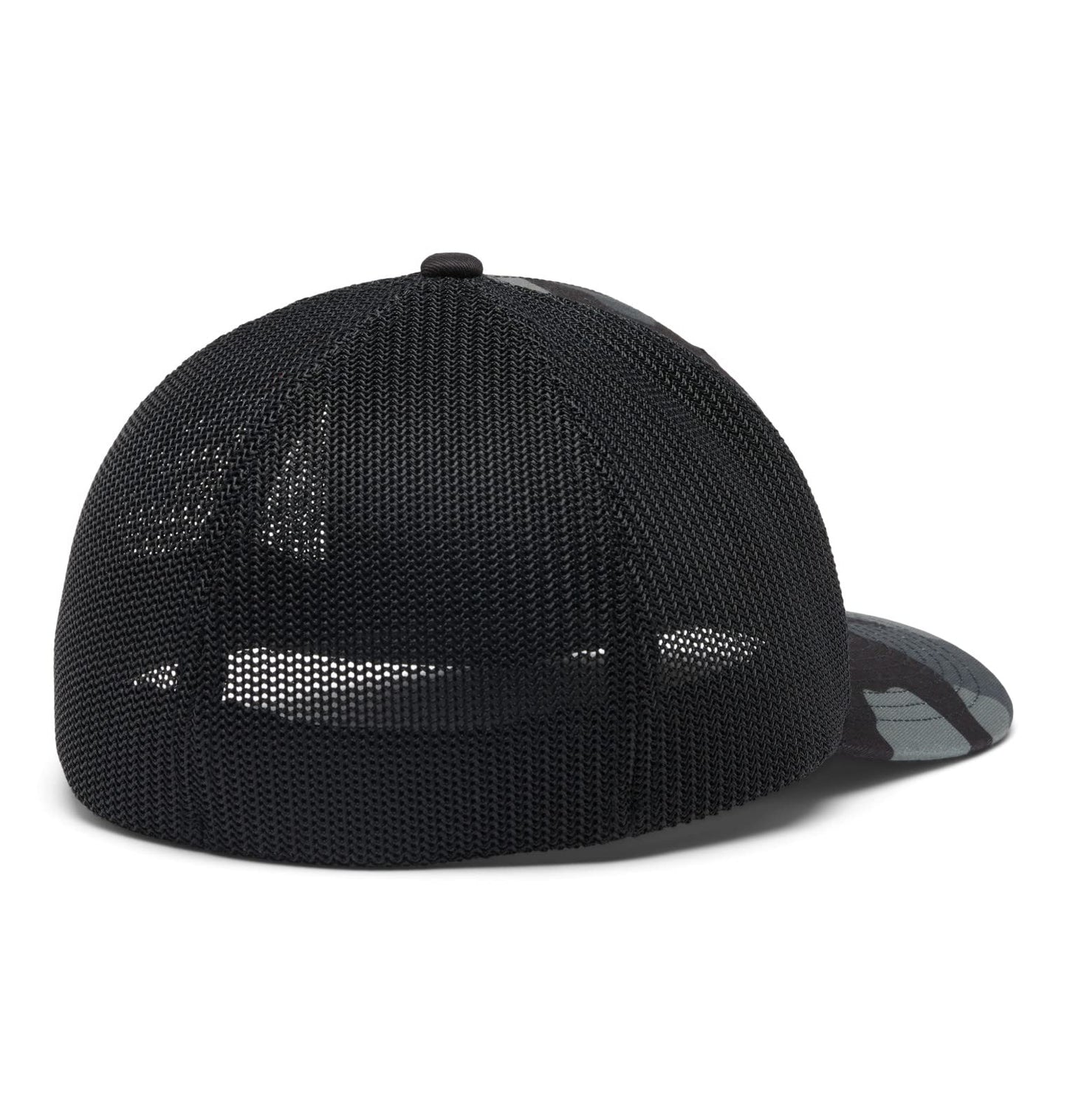 Columbia Unisex Tree Flag Mesh Ball Cap, Black Mod Camo, XX-Large