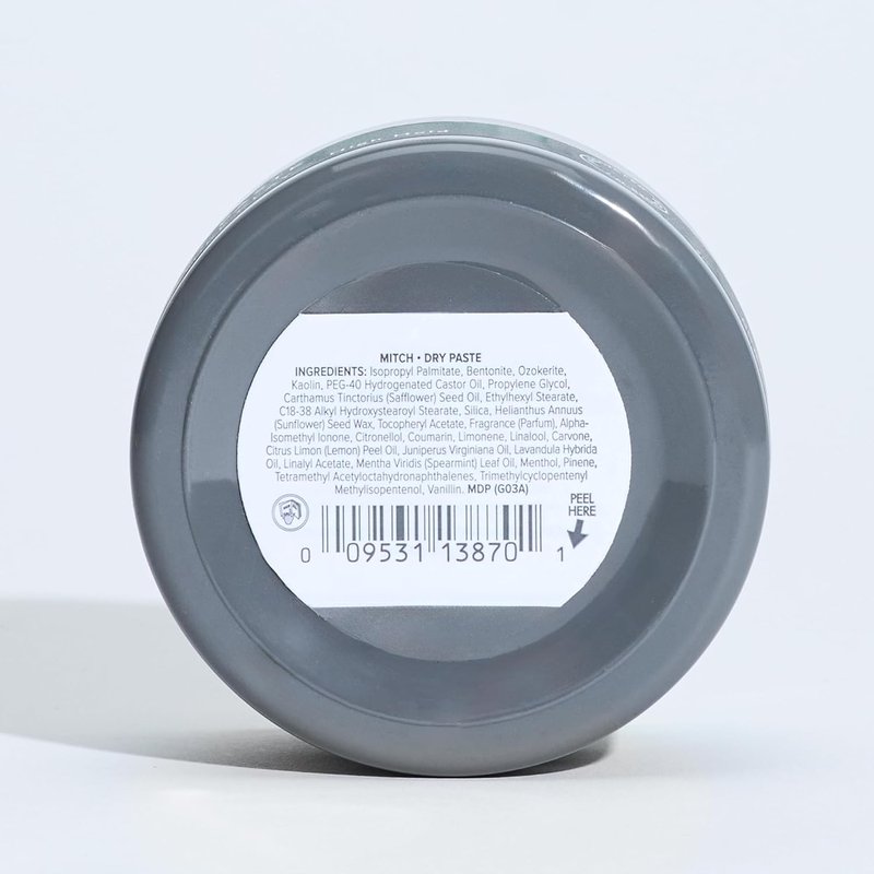 Mitch by Paul Mitchell Dry Paste - Men's Texture Clay with High Hold & Ultra-Matte Finish | All Hair Types
