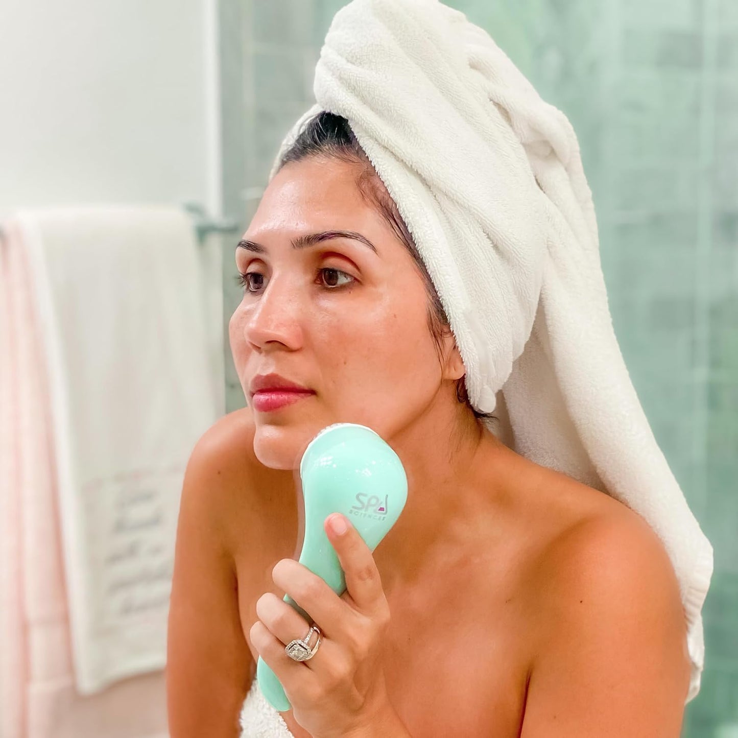 NOVA Sonic Cleansing Brush - Anti-Aging Exfoliating Facial Tool | Waterproof, USB Rechargeable