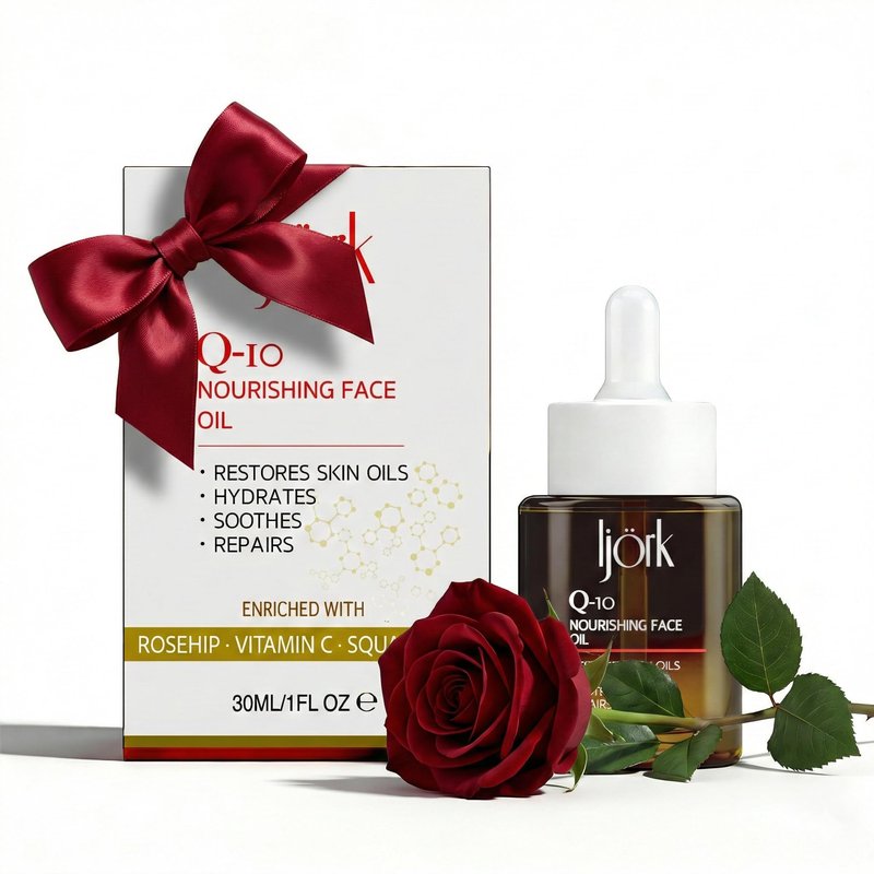 ljörk Q-10 Face Oil | 15 in 1 Powerful Anti-Aging Facial Oil with CoQ10, Vitamin C & E | Hydrating, Lightweight Oil for Radiant Skin