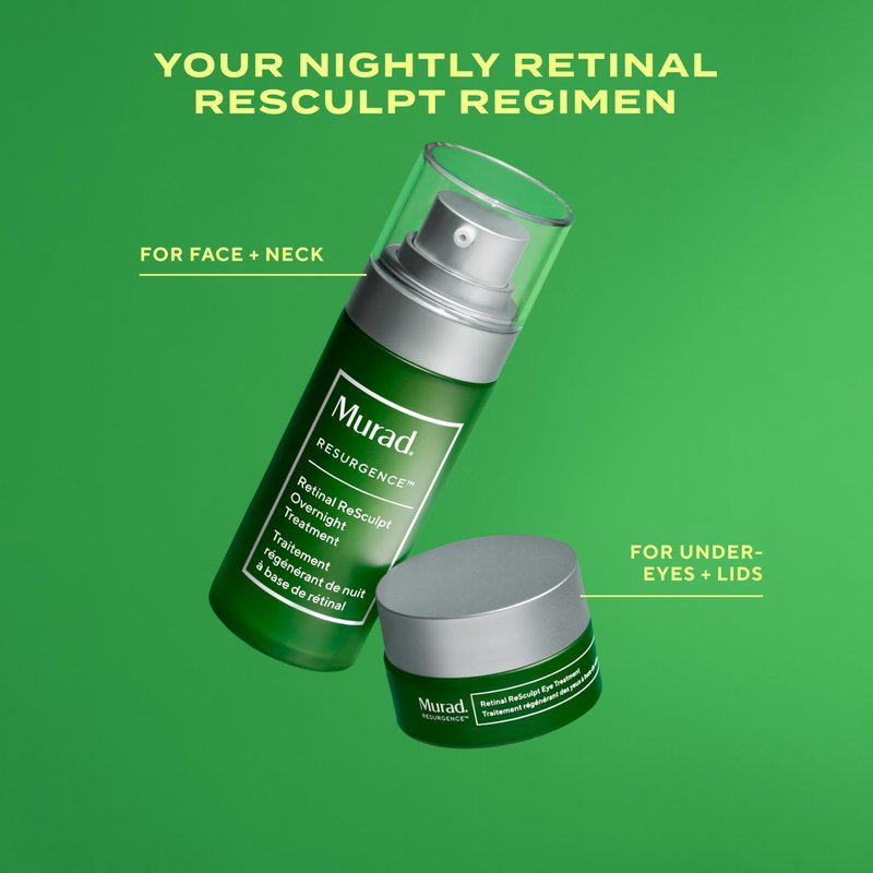 Murad Retinal ReSculpt Eye Lift Treatment - Age-Defying Eye Cream with Encapsulated Retinal, Gentian Root, & Oat-Firming Film for Youthful Eyes - Tightens Droopy Lids & Under-Eye Bags - 0.5 Fl Oz