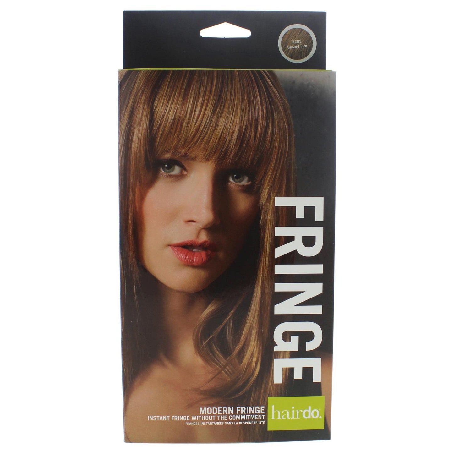 Hairdo Modern Fringe Clip In Bang, R28s Glazed Fire