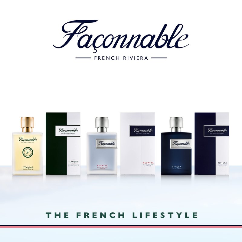Façonnable - Regatta 90ml (3 Fl Oz) - Eau de Toilette for Men - Woody & Aquatic Scents