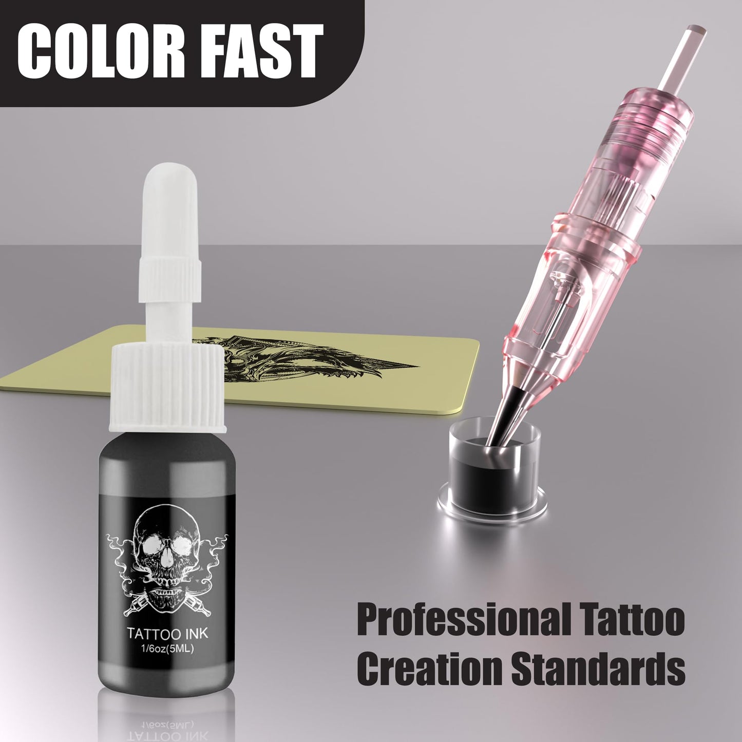 NEDPAIN 2400mAh Wireless Tattoo Pen Kit with Ink and Needles