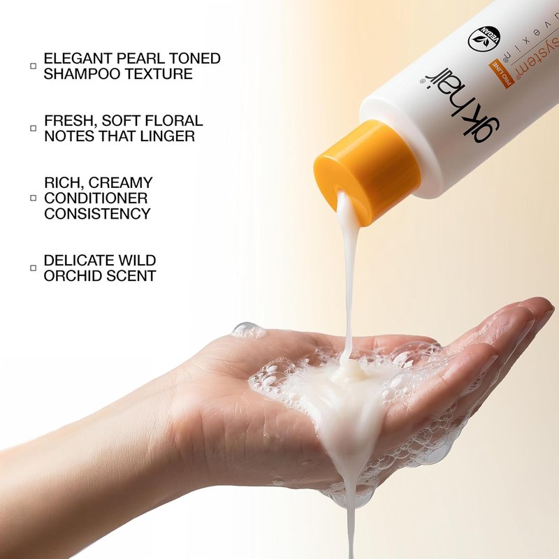 GK HAIR Moisturizing Shampoo for Color Treated Hair - Sulfate & Paraben Free Keratin Formula | 10.1 Fl Oz