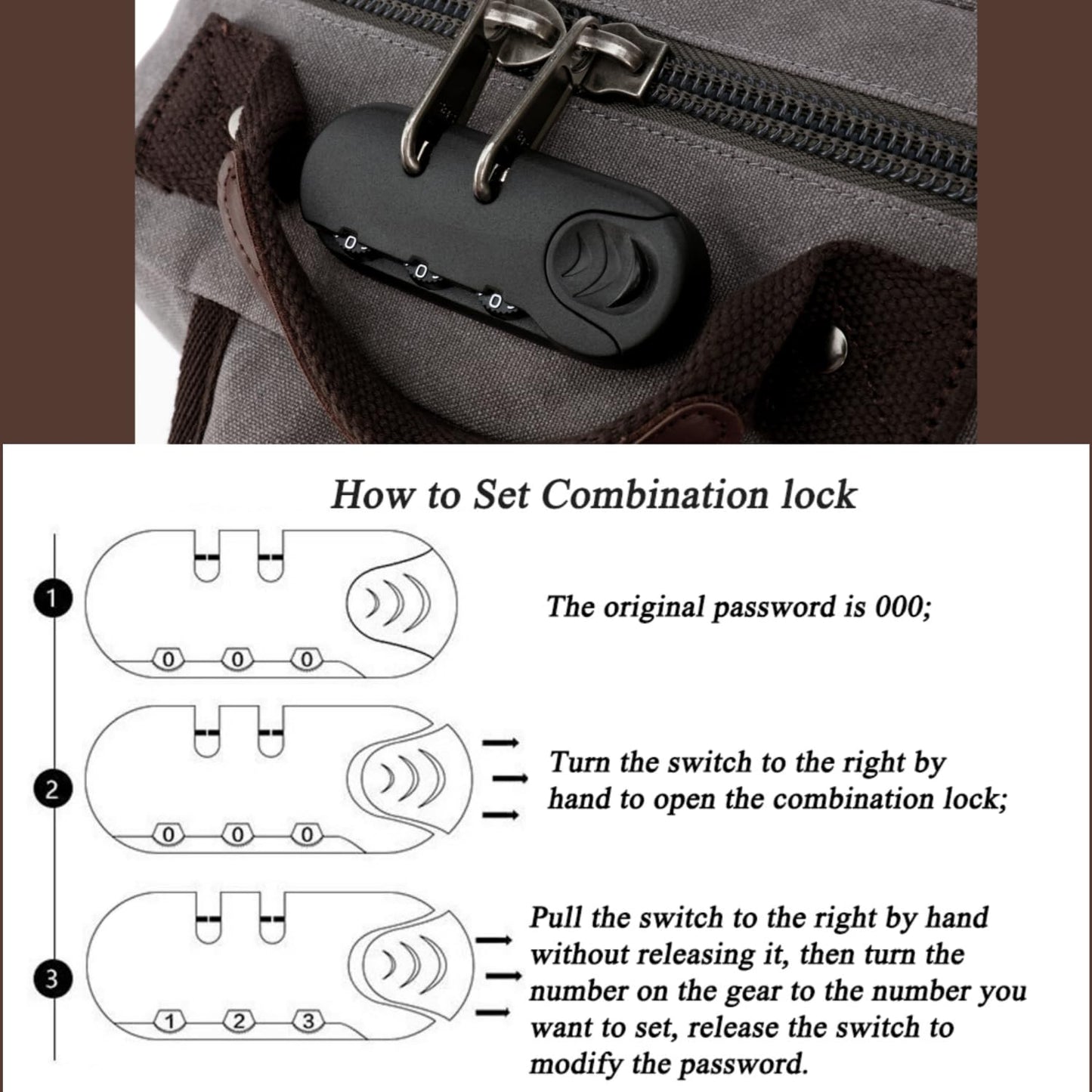 Leaper Retro Crossbody Bag Sling Bag Canvas Messenger Bag for Men Women Shoulder Bag Crossbody Handbags Satchel Brownish Gray, XXL